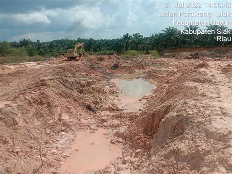 Aktivitas Galian C Di Dayun Bebas Beroperasi Diduga Tidak Memiliki Izin