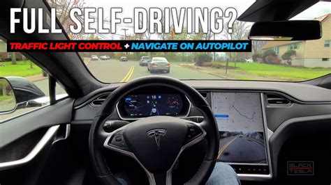 Testing Teslas Full Self Driving Features Self Drivings