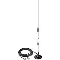 Bingfu 20 1300MHz Police Scanner Antenna Radio Scanner Magnetic Base