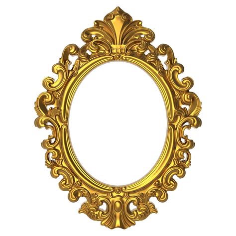 Carved Frame 3d Model Cgtrader