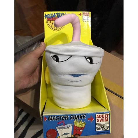 WHOLE SET - Aqua Teen Hunger Force FRYLOCK Meatwad Master Shake Plush ...