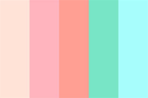 Starfish Mermaid Color Palette