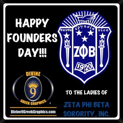 Happy Founders Day To The Ladies Of Zeta Phi Beta Sorority Inc Zetaphibeta Zphib 1920