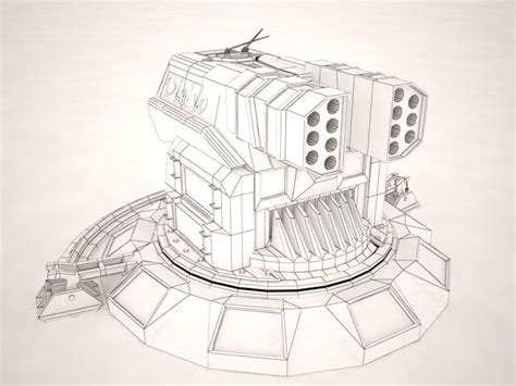 Citadel Cerberus Automated Turret Schematics