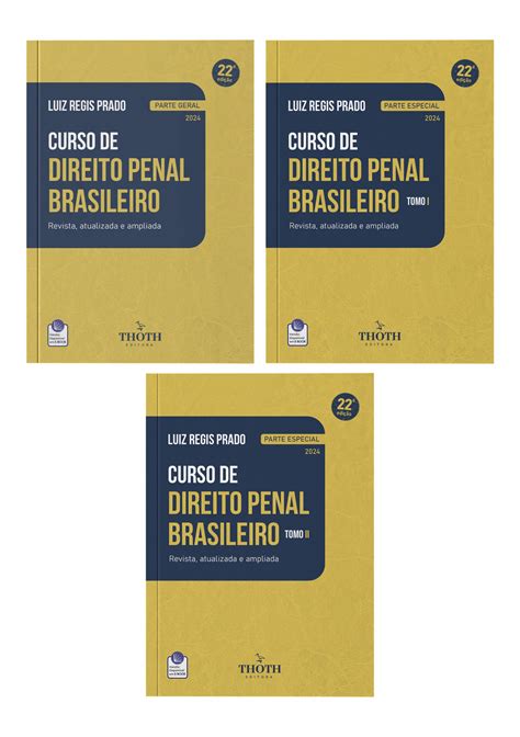 Editora Thoth Curso De Direito Penal Brasileiro