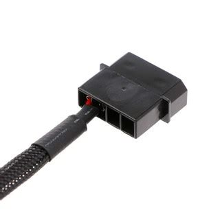 4-Pin Molex Male To 3-Pin/4-Pin PWM Male Sleeved Adapter Cable | Shopee ...