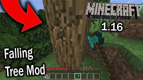 Tala De Árboles Mejorada Falling Tree Mod Minecraft 116 Youtube