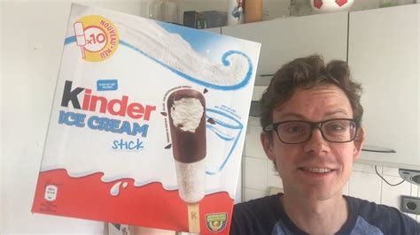 Wie Kinderschokolade Eis Der Kinder Ice Cream Stick Im Geschmackstest Youtube