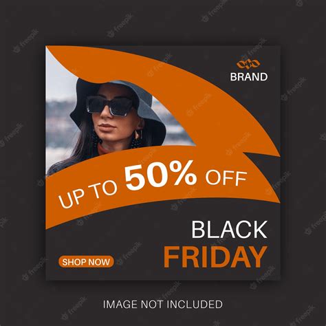 Premium Vector Black Friday Sale Social Media Or Instagram Post Template