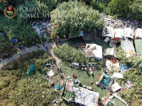 Roma Lotta Agli Insediamenti Abusivi Sul Lungotevere Sgomberate 15