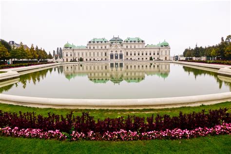 Castle Architecture and pool and Vienna, Austria image - Free stock ...