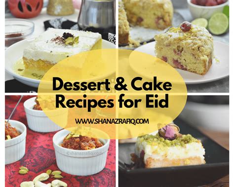 Eid Desserts - Shanaz Rafiq Recipes