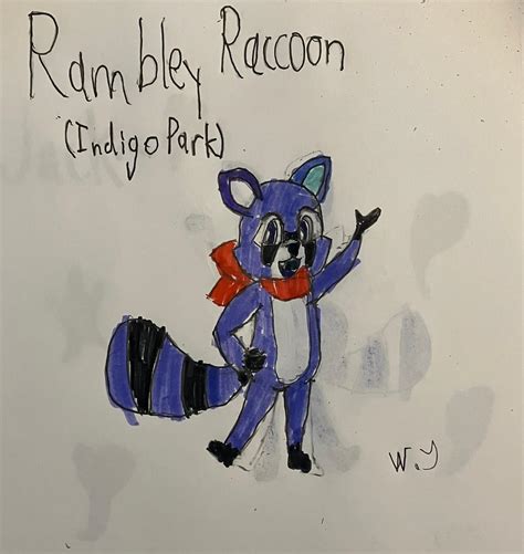 Rambley Raccoon Indigo Park By Spikeyspike15 On Deviantart