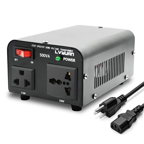 Lvyuan Voltage Transformer Converter 500 Watt Step Up Down Convert From 110 120 Volt