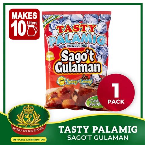 Tasty Palamig Powder Mix Sago T Gulaman G X Pack Lazada Ph