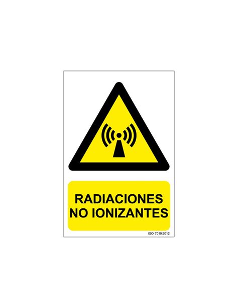 Señal Adhesivo Pvc O Aluminio Radiaciones No Ionizantes Abad