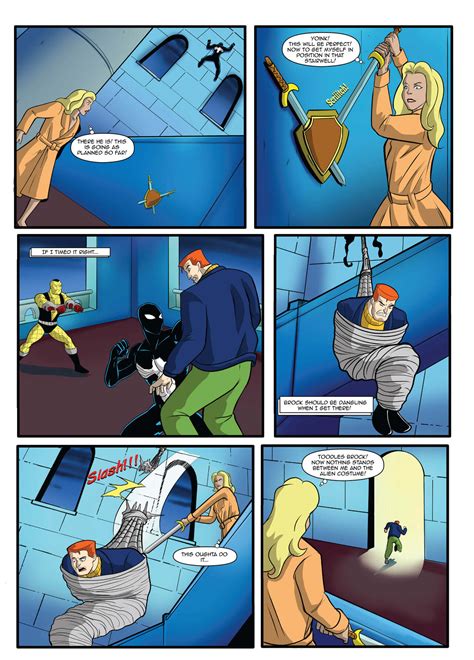She-Venom Rule 34 Porn Comic - Page 001