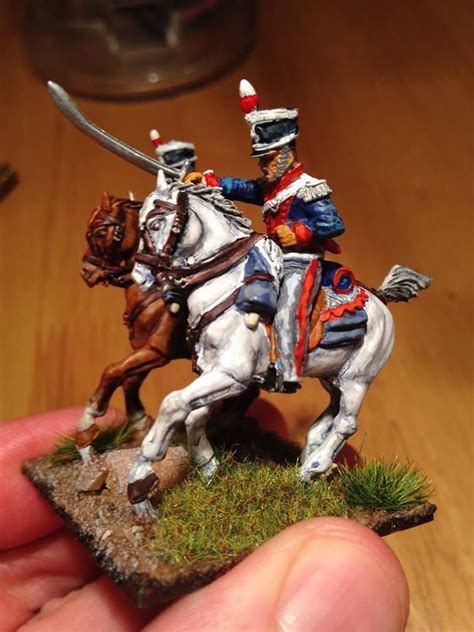 Napoleonic British Light Dragoons Mm Perry And Painting Them Up As