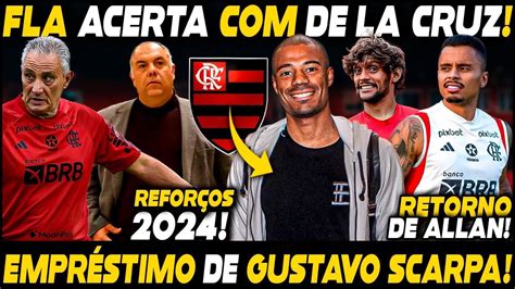 Fla Prepara Contrata O Do Meia De La Cruz Clube Quer Empr Stimo De