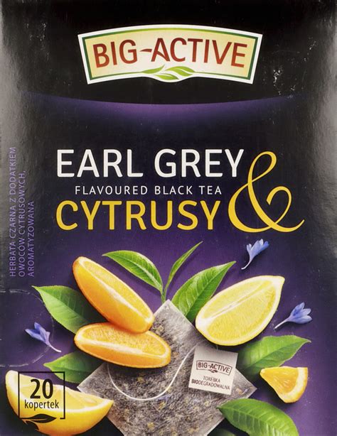 BIG ACTIVE Earl Grey Cytrusy Herbata Czarna Earl Grey Cytrusy