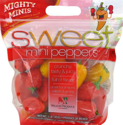 Mighty Minis Sweet Mini Peppers 1 Lb Harris Teeter