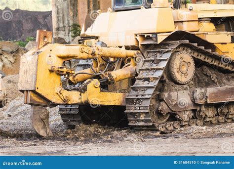 Bulldozer Working Stock Photo Image Of Caterpillar Dirtwork