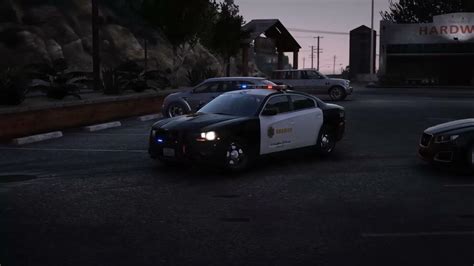 Lasd Responding Code 3 From Station In Fivem Youtube