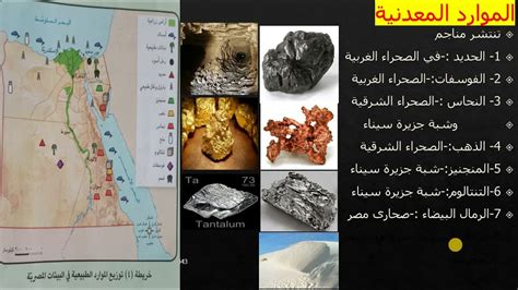 👌الدرس الرابع من الوحدة الثانية الموارد الطبيعية في بيئاتنا المصرية