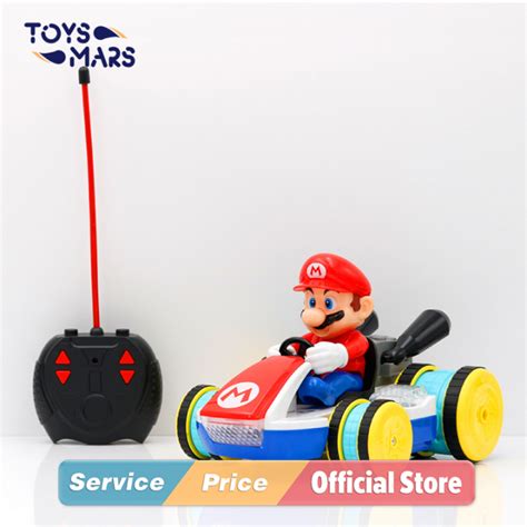 Nintendo Super Mario Kart 8 Mario Mini RC Racer Car Four-Wheel Drive ...