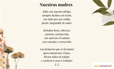 Dia De Las Madres Poemas Para Ninos