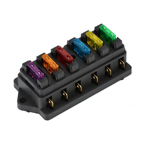 Aliexpress Buy Way Circuit Standard Blade Fuse Box Block Holder