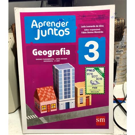 Aprender Juntos Geografia 3 Ano Shopee Brasil