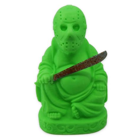 Jason Voorhees Buddha Glow In The Dark Green Walmart