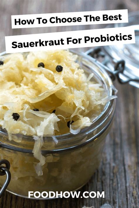 √ Sauerkraut Probiotics Store Bought