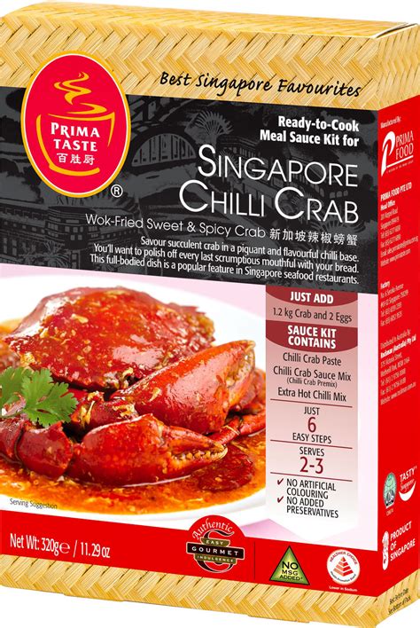 Singapore Chilli Crab Primataste