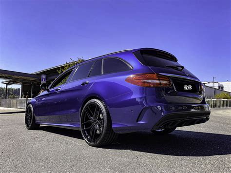 Mercedes Benz C43 AMG Estate S205 Blue Z Performance ZP2 1 Wheel Front