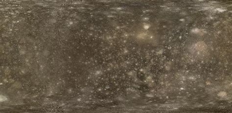 Map of Callisto, the moon of Jupiter (Google Callisto). : r ...