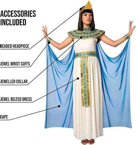 Morph Disfraz De Cleopatra Para Mujer Vestido De Princesa Egipcia Del