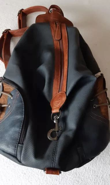 Rieker Tasche Rucksack H Blau Kombi Neu Eur Picclick De