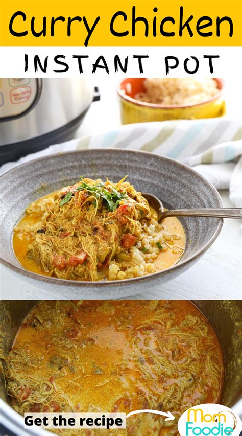 Curry Chicken Instant Pot Recipe Instant Pot Recipes Chicken Instant