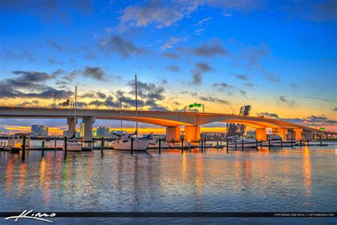 Jacksonville Florida Acosta Bridge Colors After Sunset | HDR ...