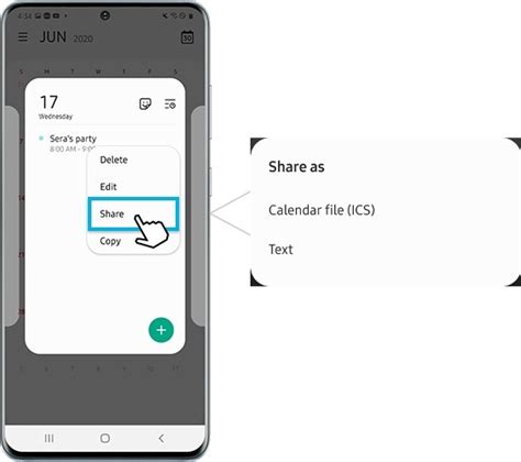 How To Use Calendar App On My Samsung Smartphone Samsung My