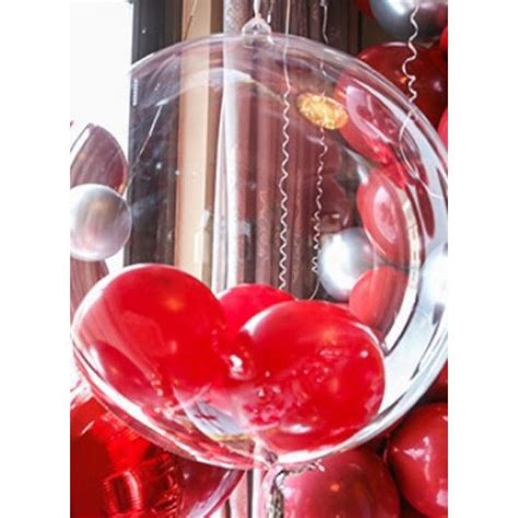 Set Baloane De Lux Romantic Love Cu De Baloane Forma Inima