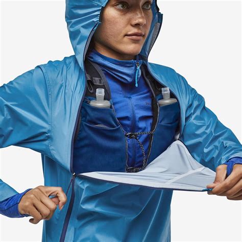 Patagonia Womens Storm Racer Waterproof Running Jacket Running