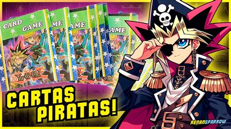 COMPREI CARTAS PIRATAS DE YU GI OH YouTube