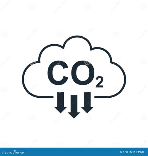 Icono De Nube De CO2 Daño Contaminante De Humo Concepto De