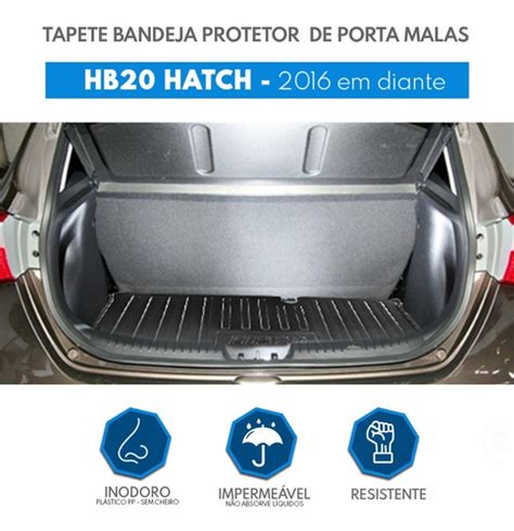 Tapete Bandeja Porta Malas Hb20 Hb20x Hatch Parcelamento Sem Juros