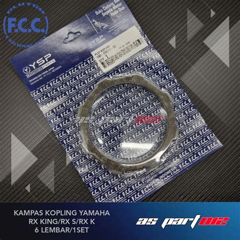 KAMPAS KOPLING RX KING FCC JAPAN ORIGINAL SATU SET 6PCS Lazada Indonesia