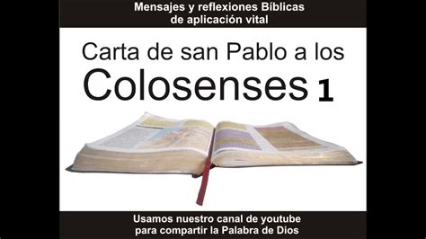 Carta De San Pablo A Los Colosenses Audio Dramatizado Nuevo Testamento