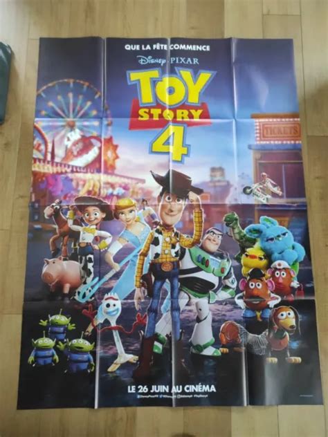 Affiche Du Film Toy Story X Cm Neuve Pli E Disney Pixar Eur